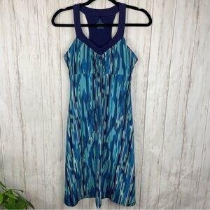 Prana blue racer back dress small